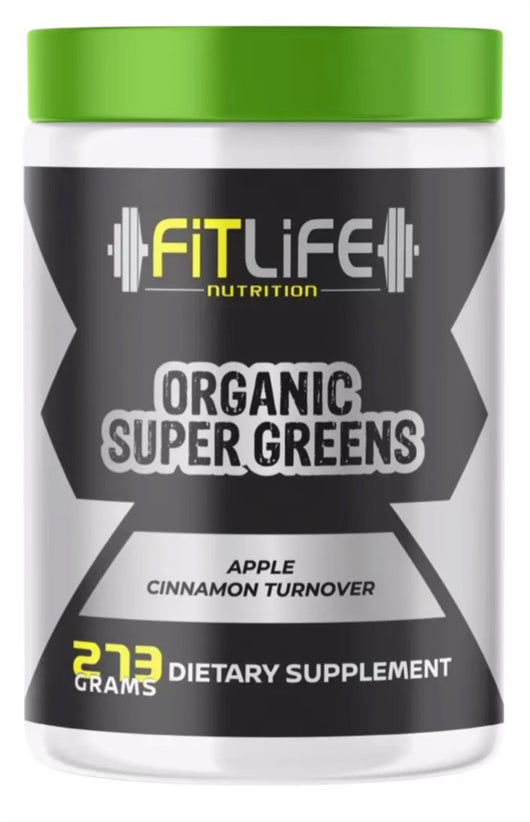 Organic Super Greens (Apple Cinnamon Turnover)